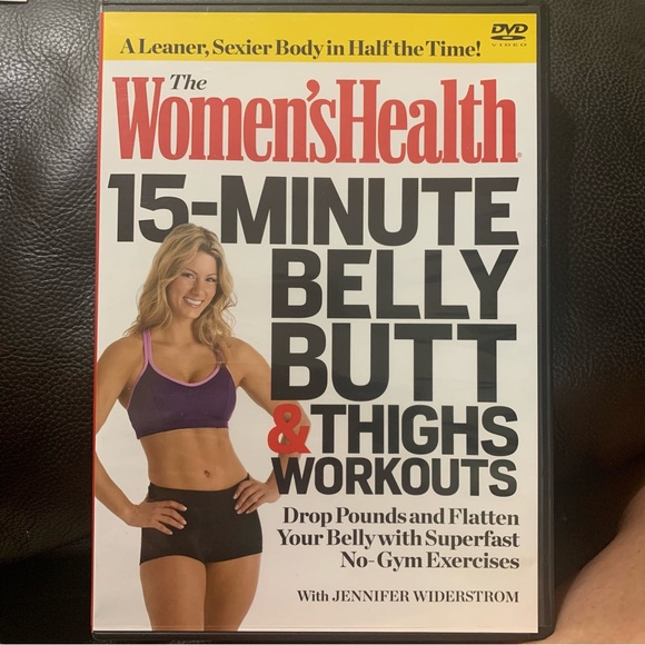 15 minute Belly Butt & Thighs Workout DVD - Picture 1 of 3
